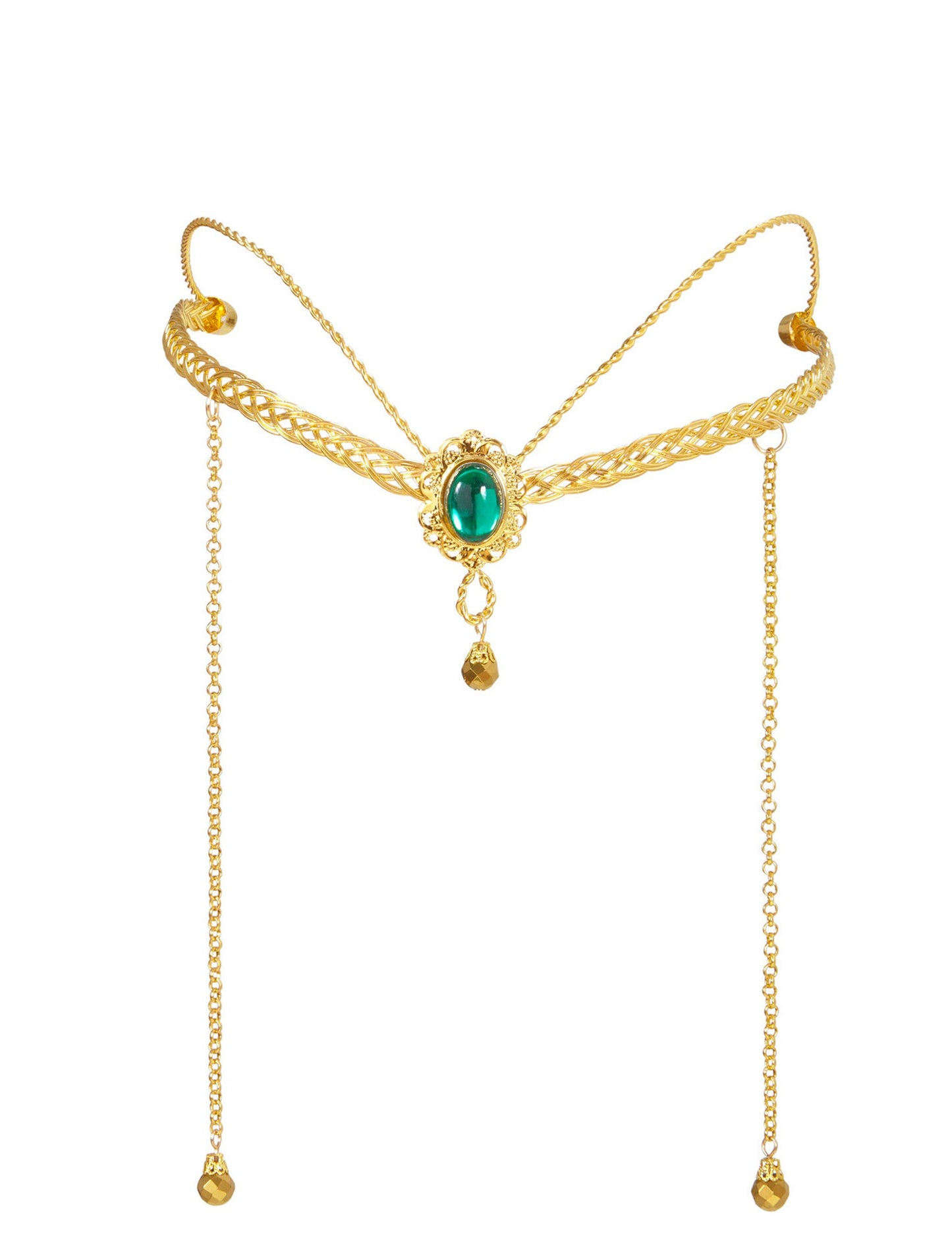 Felnőtt aranyozott elf tiara