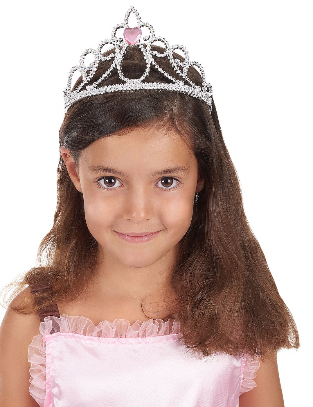 A hercegnő tiara gyermekeknek elölnézete