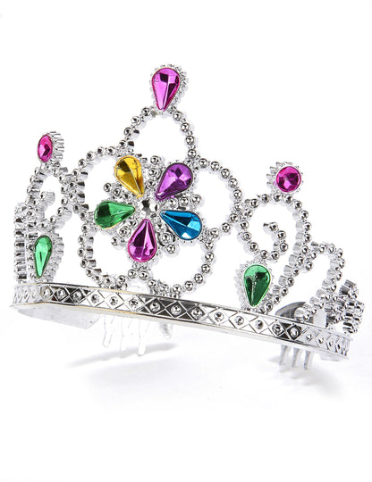 Felnőtt és gyermek hercegnő tiara és gyermek hercegnő