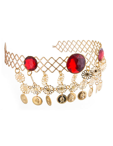 Egyiptomi tiara királynő nő