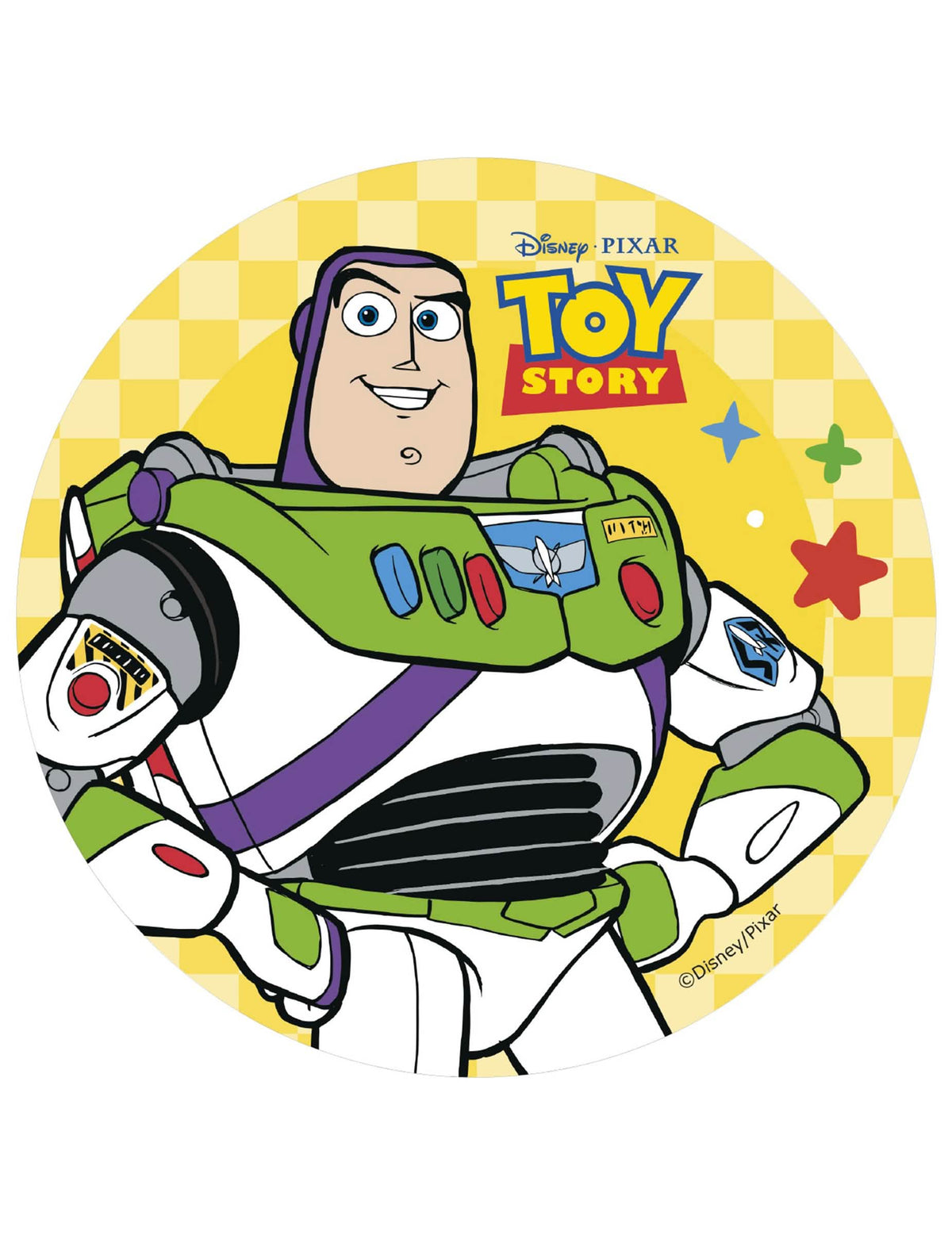 Buzz Lightyear Toy Story™ ostyalap tortára 20 cm