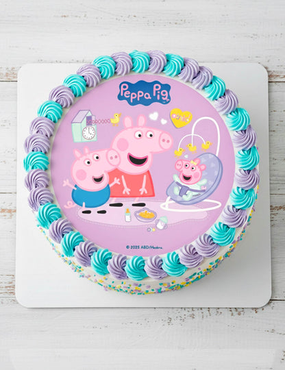 Peppa malac™ New Baby ostya tortadekoráció 20 cm
