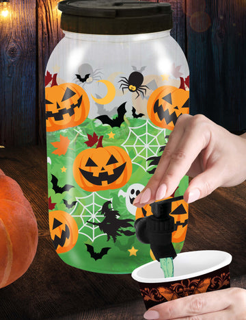 Halloween mintás ital adagoló