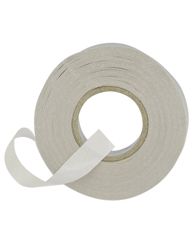 Adhésif double face pour décoration discrète blanc