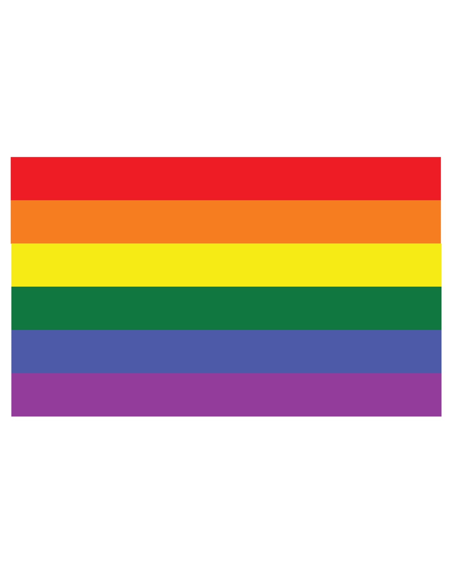 Drapeau arc en ciel pour fête multicolore