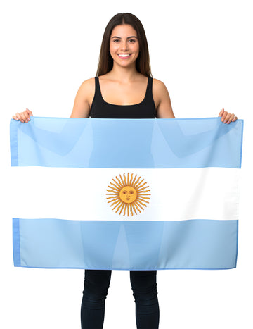Argentin zászló textilből 150 x 90 cm 