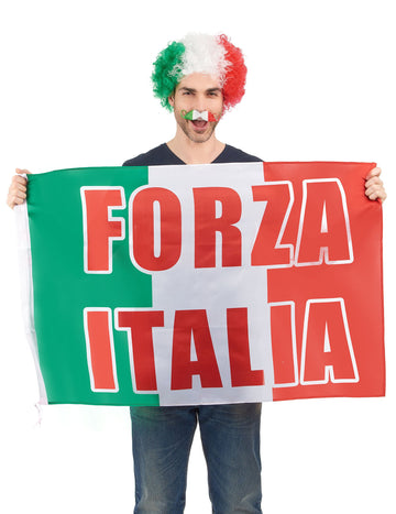 Olasz szurkolói zászló Forza Italia 70 x 90 cm 