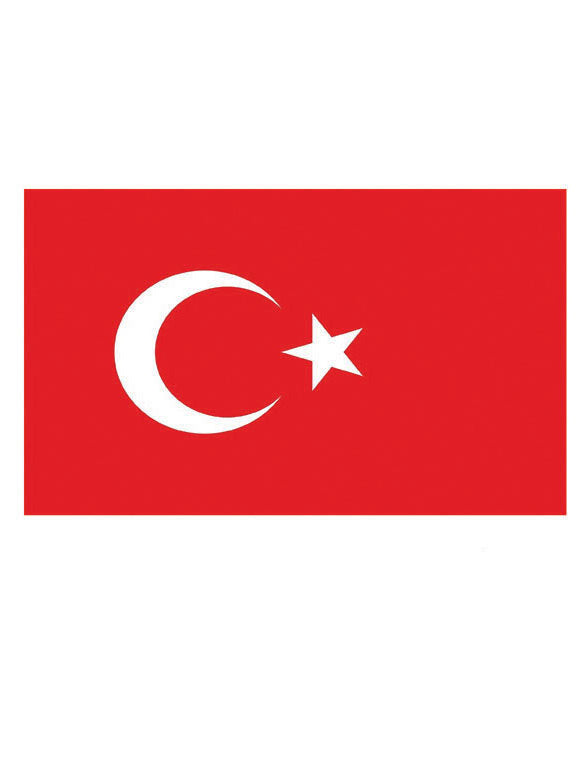 Türkiye támogató zászló 90 x 150 cm