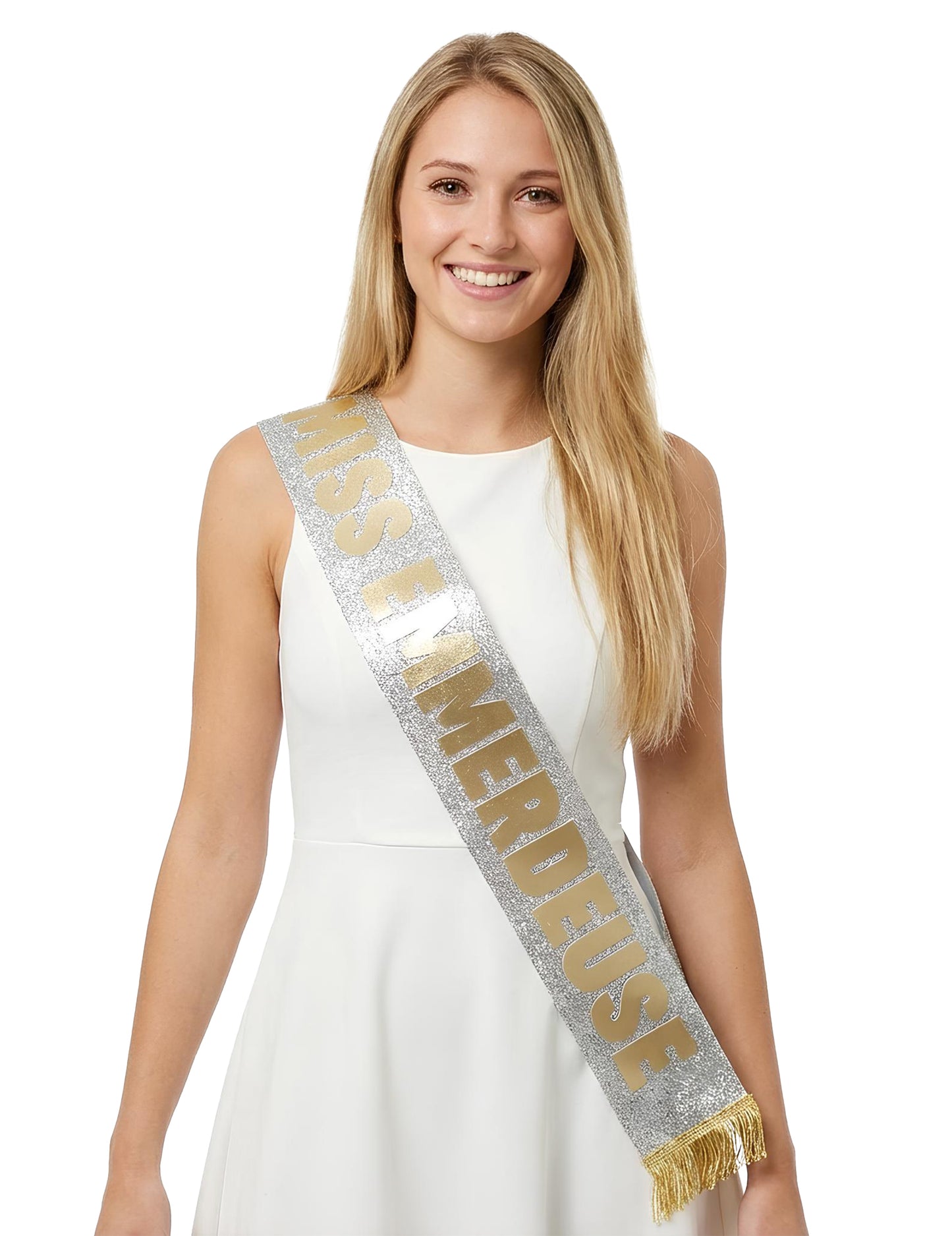 Miss Emmerdeuse csillogó sál 