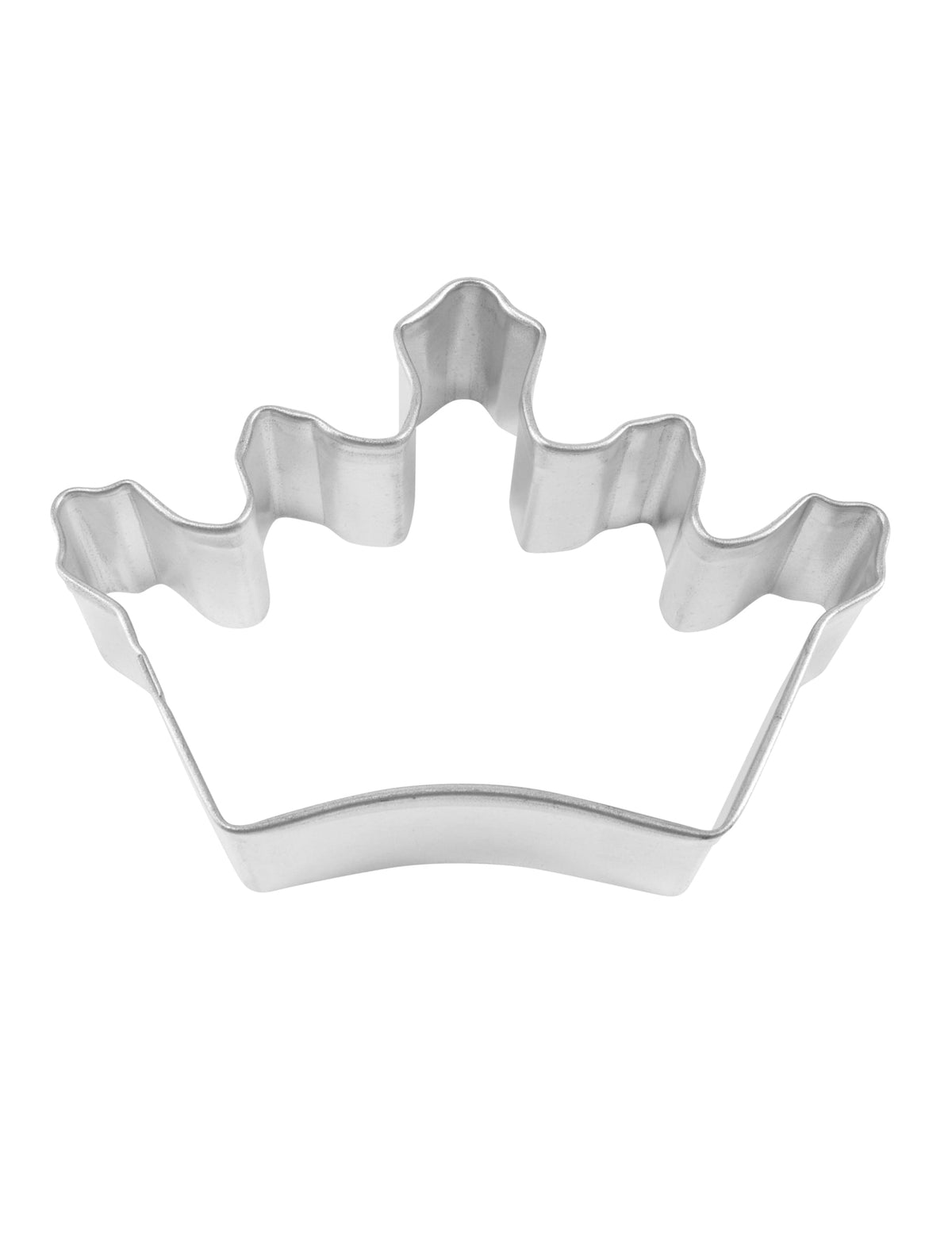 Vue de face de l'emporte-pièce couronne princesse pour pâtisserie