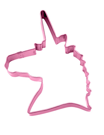 Unikornis fej alakú süteménykiszúró 12,5 x 9 x 2,5 cm 