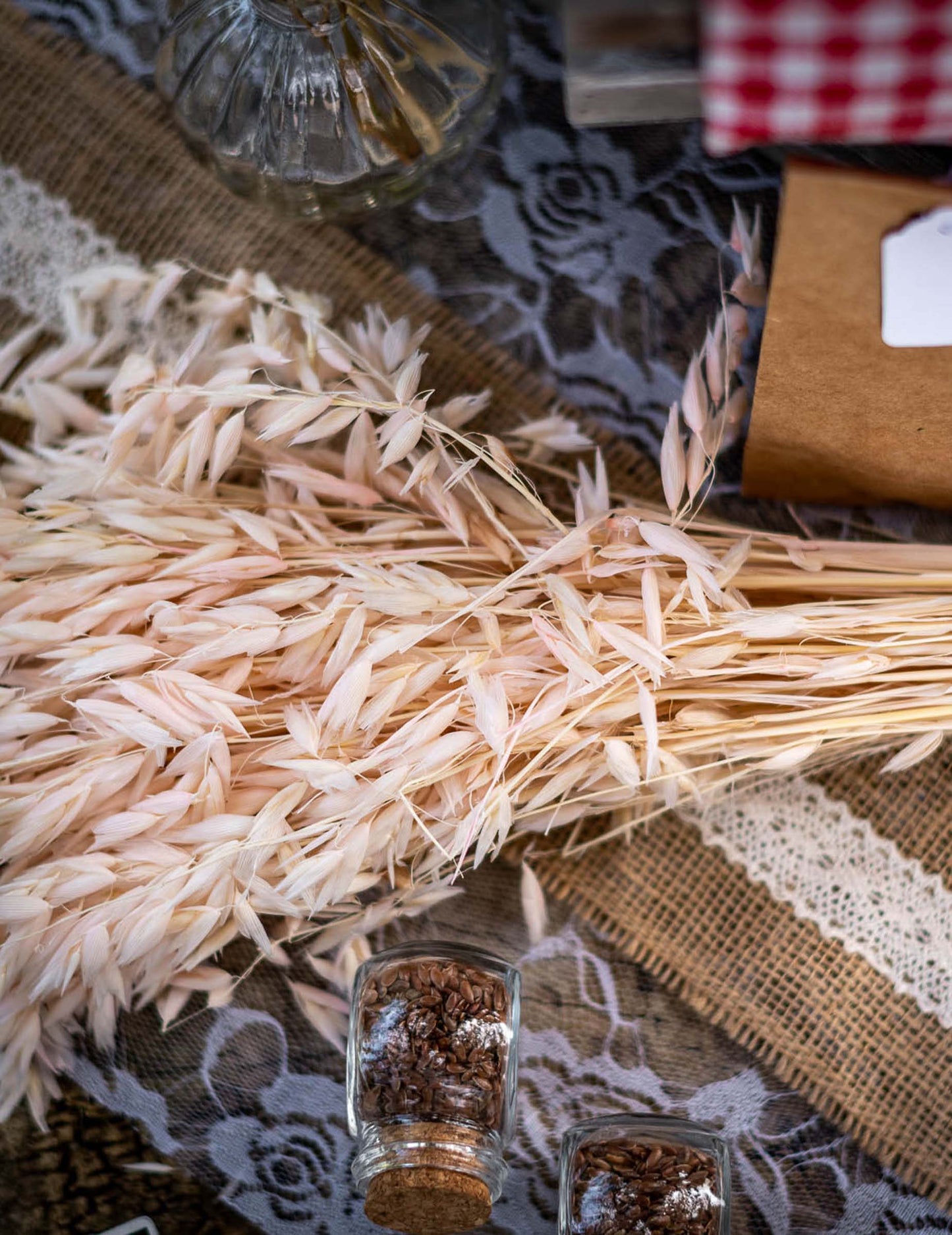 Természetes szárított zabcső 100g 73 cm vidéki hangulat