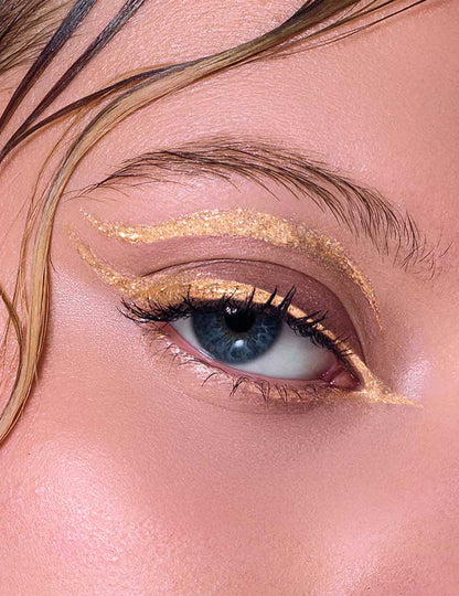 Csillámos vagy metál eyeliner - Si si la paillette