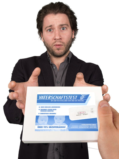 7 darabos kék-fehér apasági teszt készlet _DE 