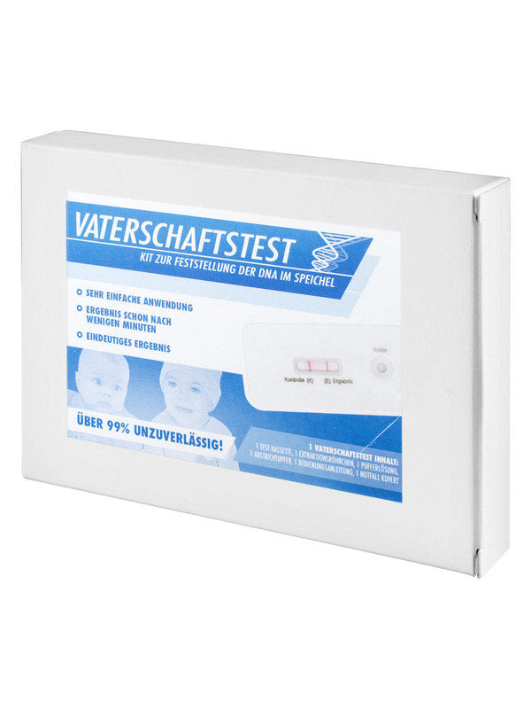 7 darabos kék-fehér apasági teszt készlet _DE 