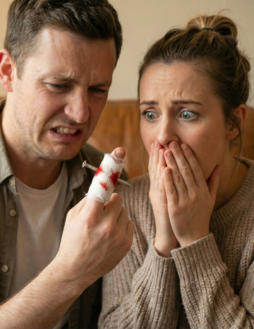 Hamis szög az ujjban - tréfás kellékek 