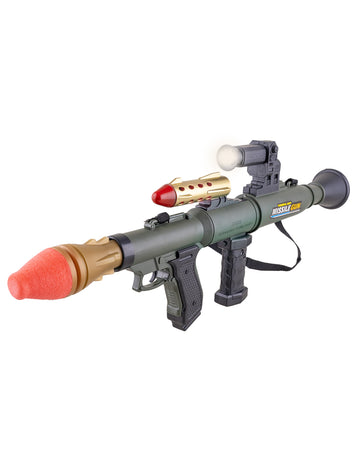 Játék rakétavető hang- és fényhatásokkal 