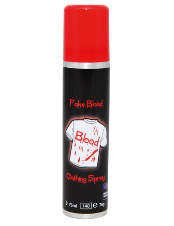 Hamis vért spray -ben 75 ml -es textilért
