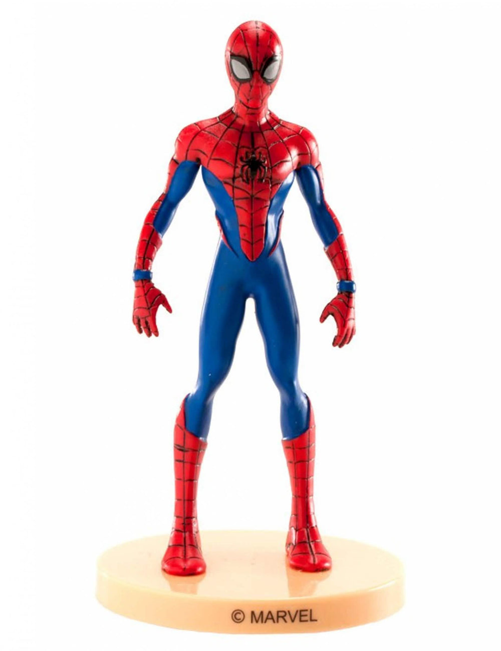 Műanyag Spiderman piros és kék figura