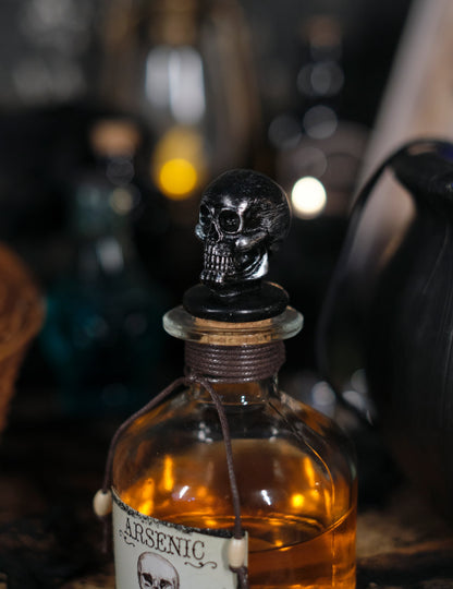 Fiole en verre arsenic 16 cm