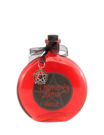 Démon vérvörös üvege 15 cm