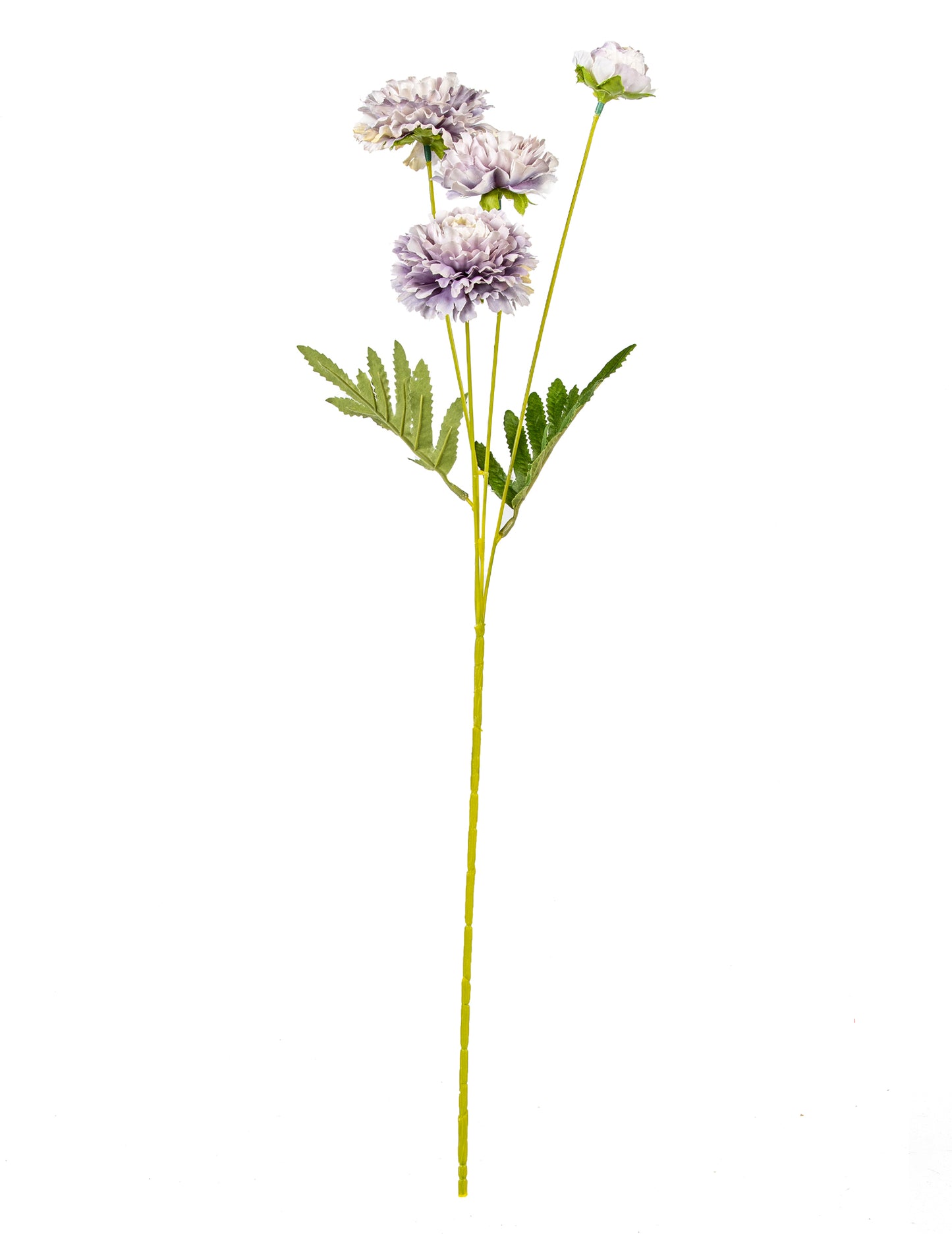 Mesterséges orgonavirág cinnia száron 61 cm rusztikus dekoráció