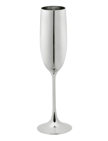 Ezüst pezsgő fuvola