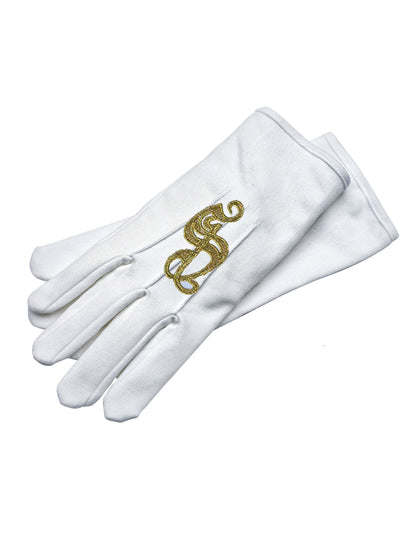 Luxus hímzett Szent Miklós kesztyű felnőtteknek