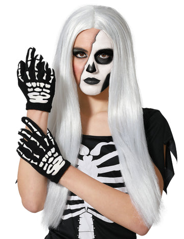 Felnőtt csontváz rövid kesztyű