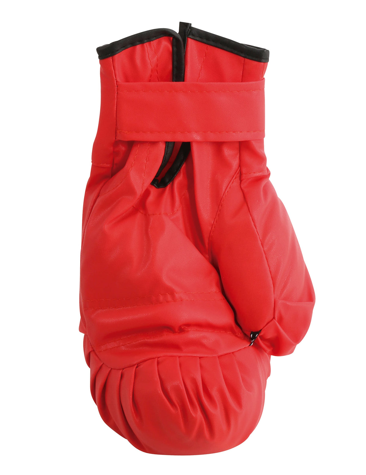 Détail du système de fermeture des gants de boxe pour adulte