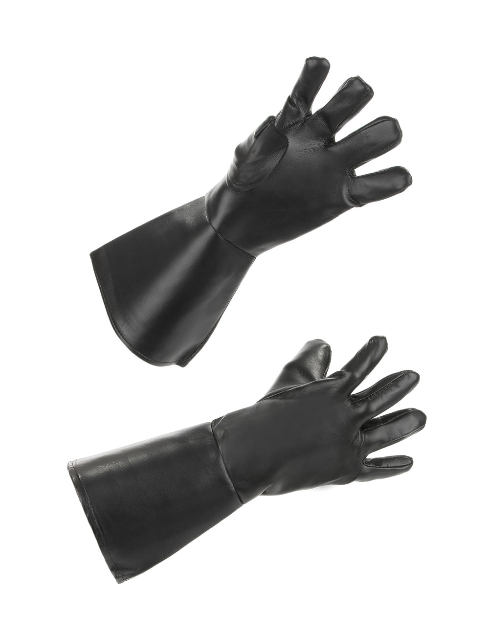 Gants faux cuir pour adulte noir