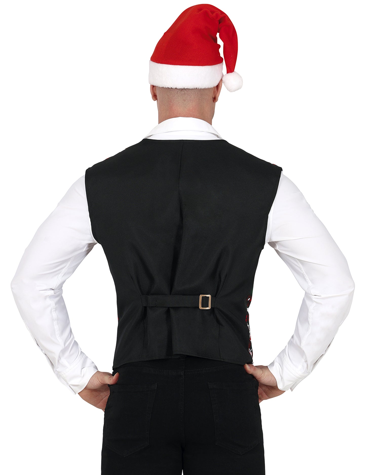 Gilet rouge et vert de Noël adulte