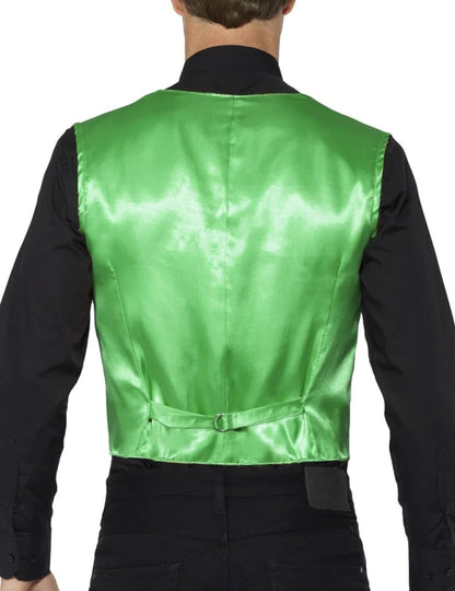 Zöld mellény felnőtt flitterekkel