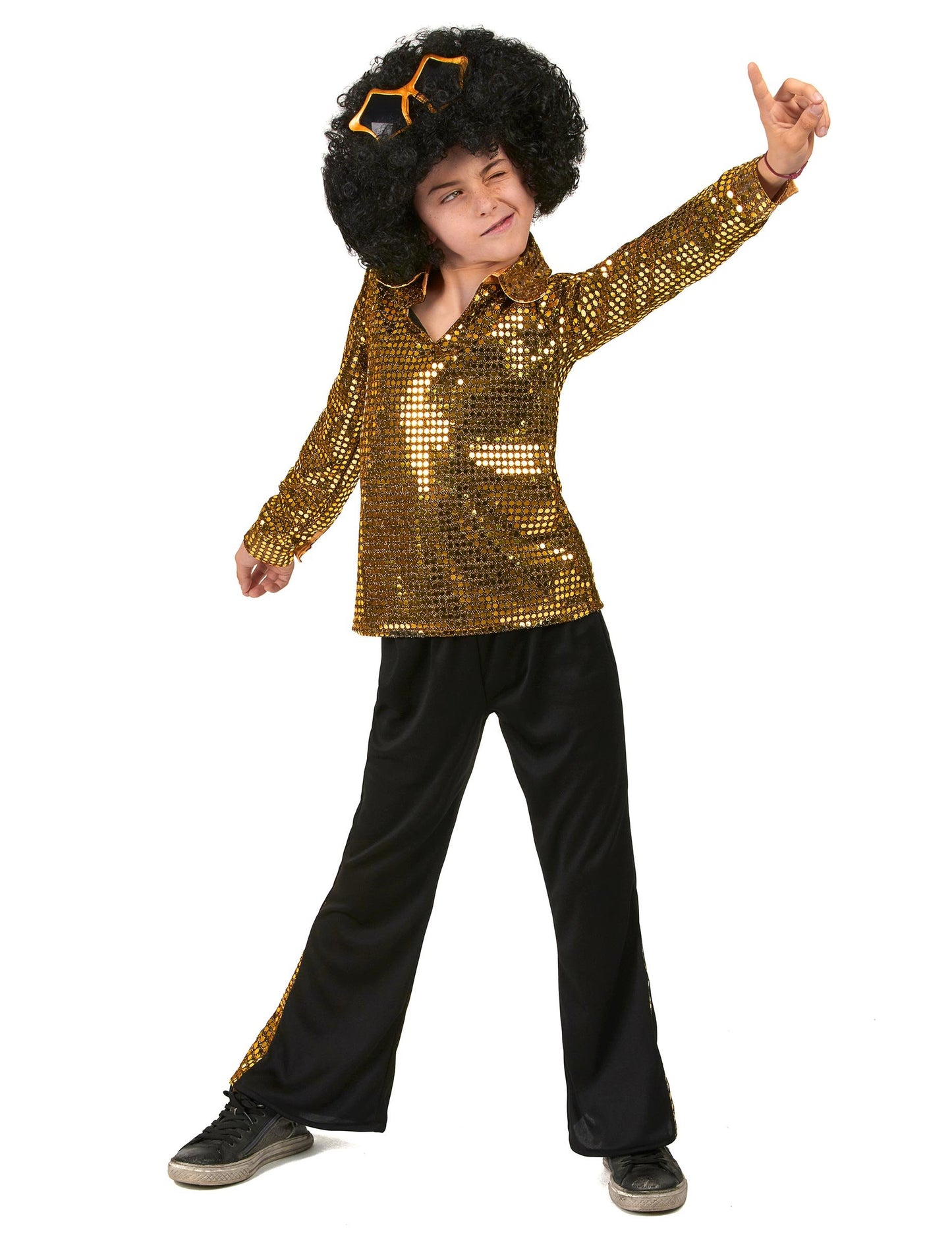 Disco arany discho flitterek fiú