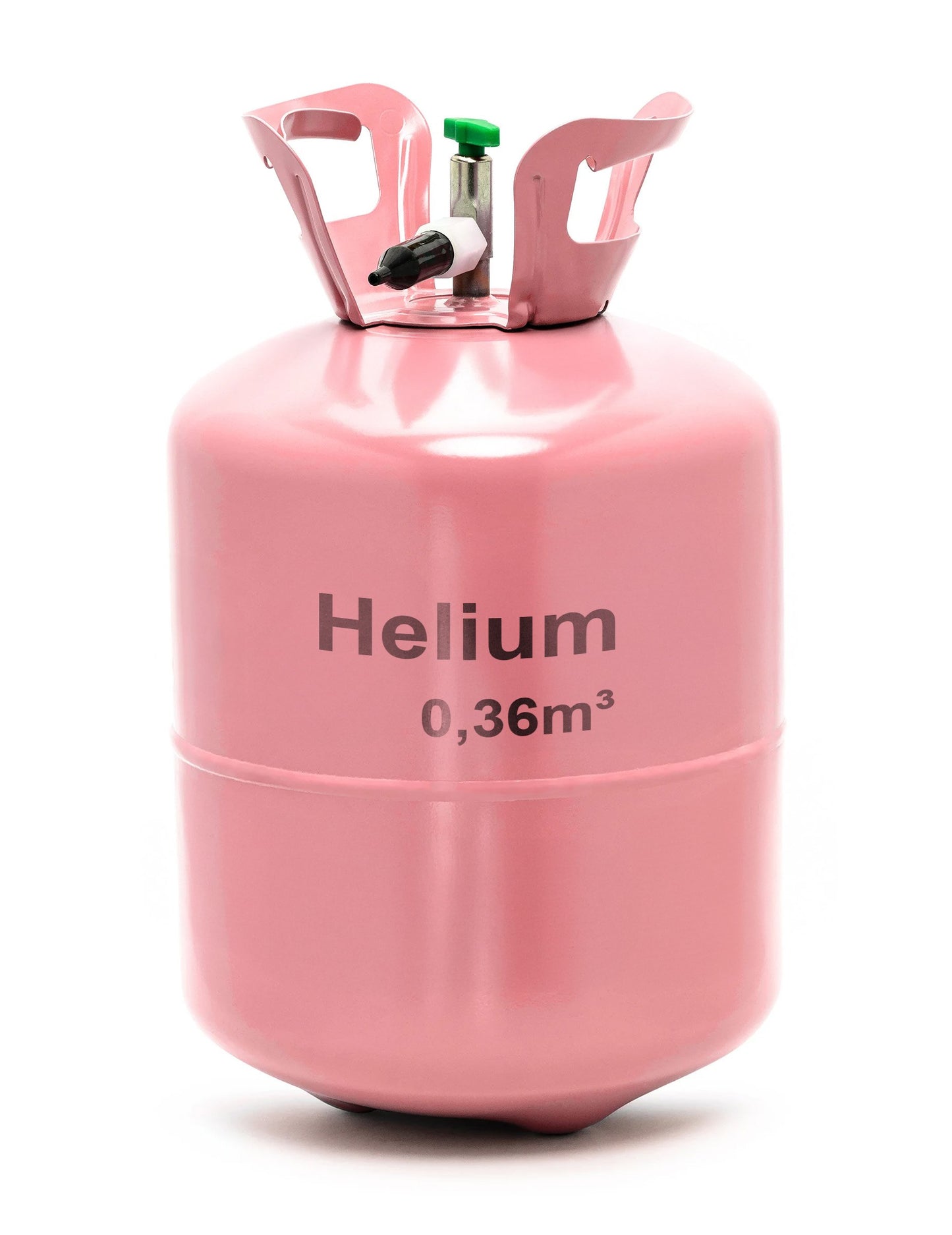 Nagy üveg hélium, legfeljebb 50 léggömb
