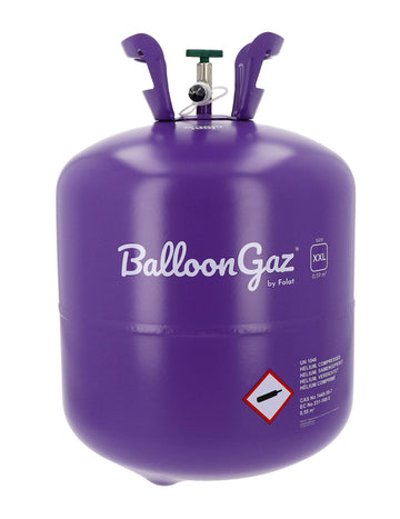 Nagy hélium palack legfeljebb 85 léggömbért
