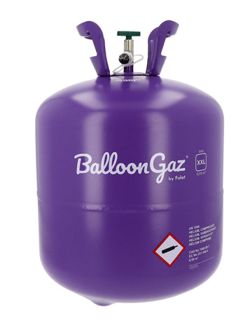 Nagy hélium palack legfeljebb 85 léggömbért