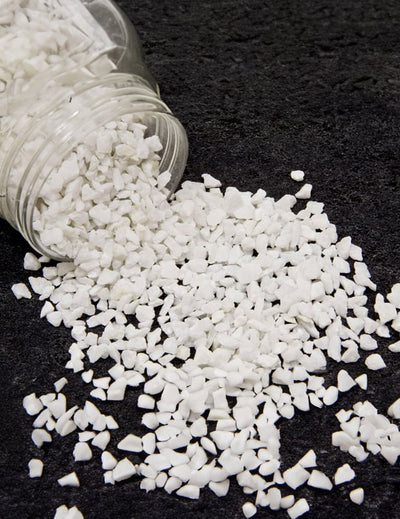 Gravillons décoratifs pour fête blancs 2-4 mm