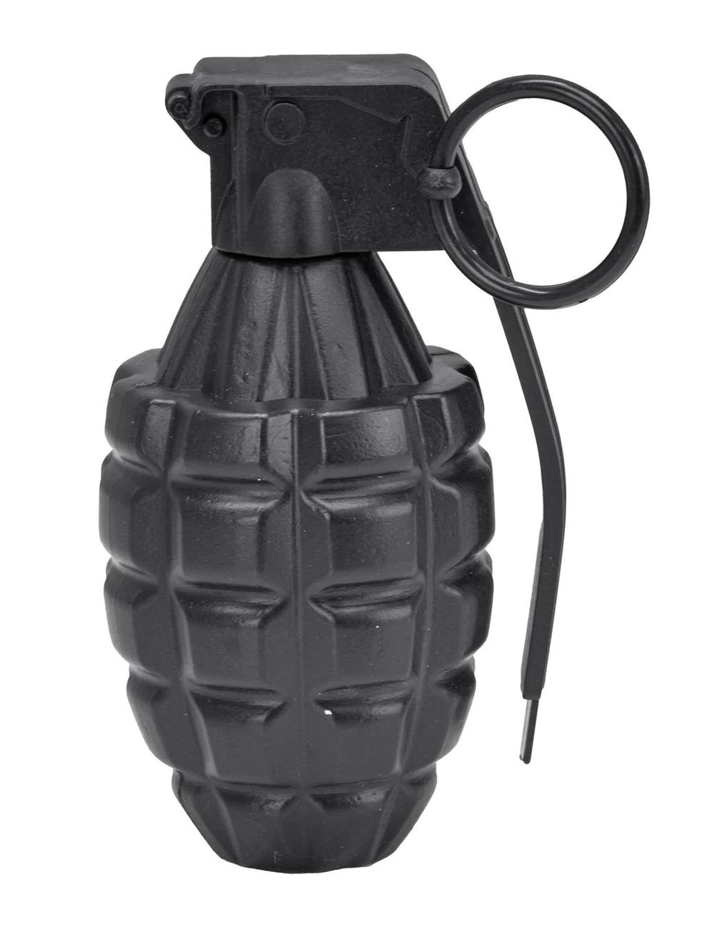 Grenade à main pour adulte noire en plastique