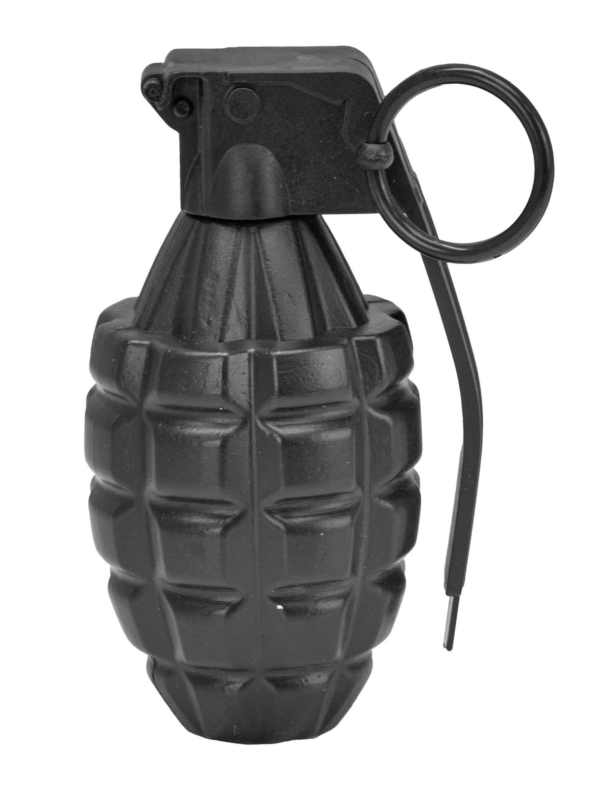 Grenade à main pour adulte noire en plastique