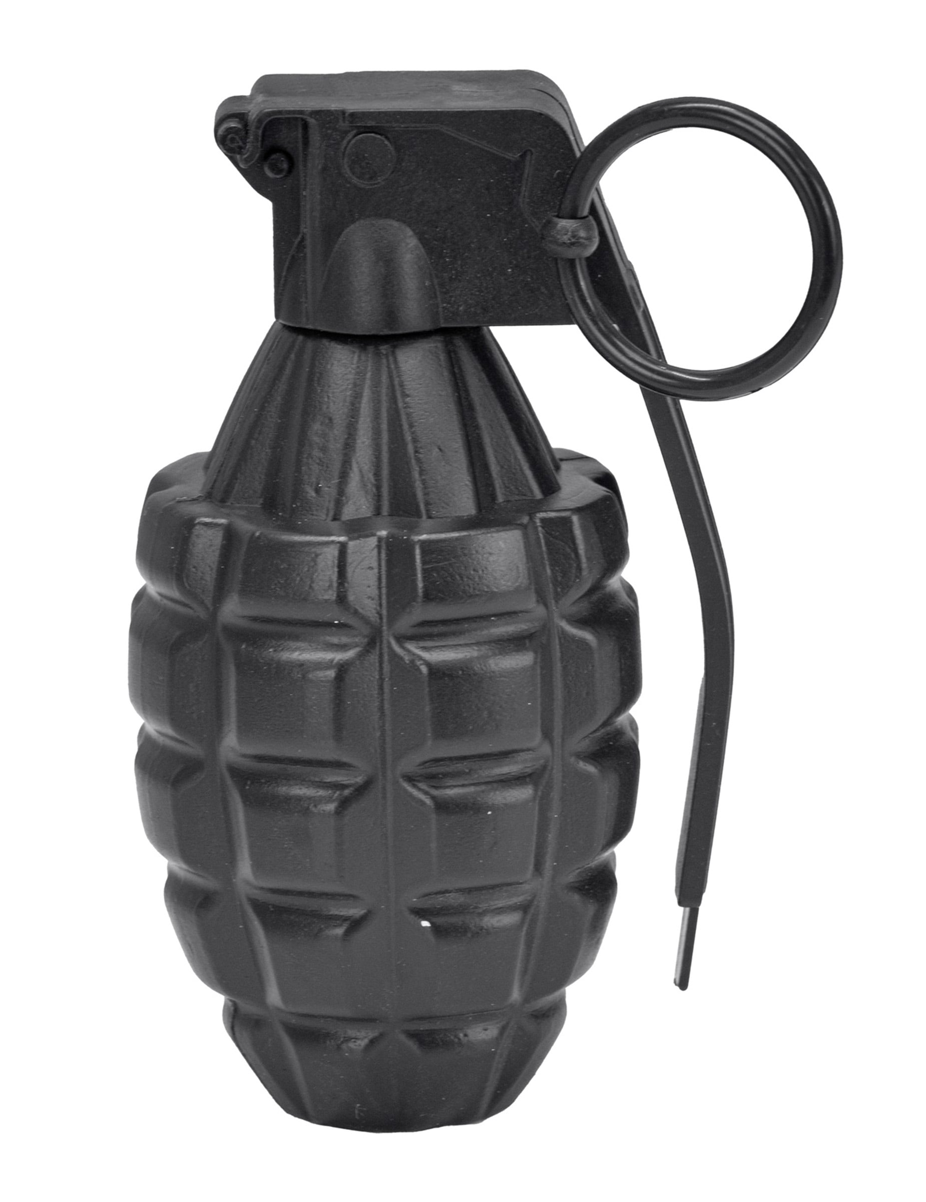 Grenade à main pour adulte noire en plastique