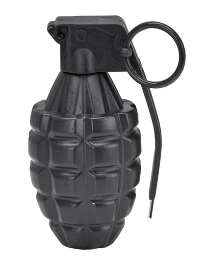 Grenade à main pour adulte noire en plastique