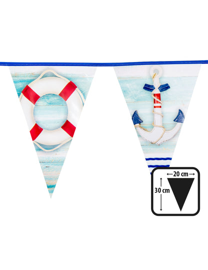 Garland 15 Marine Pennants 6 m