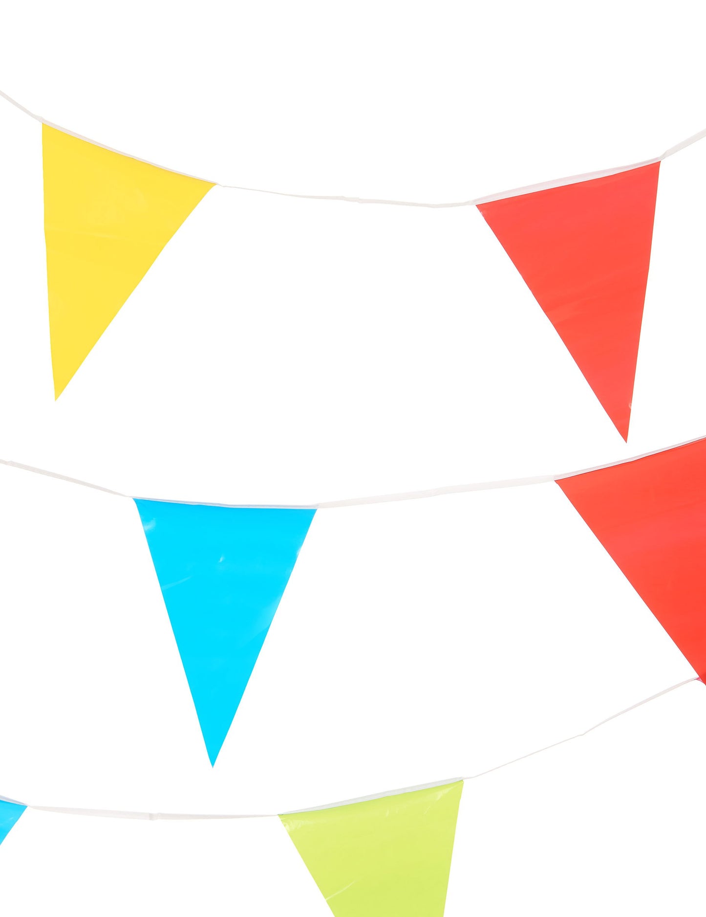 Többszínű Pennant Garland 10 m