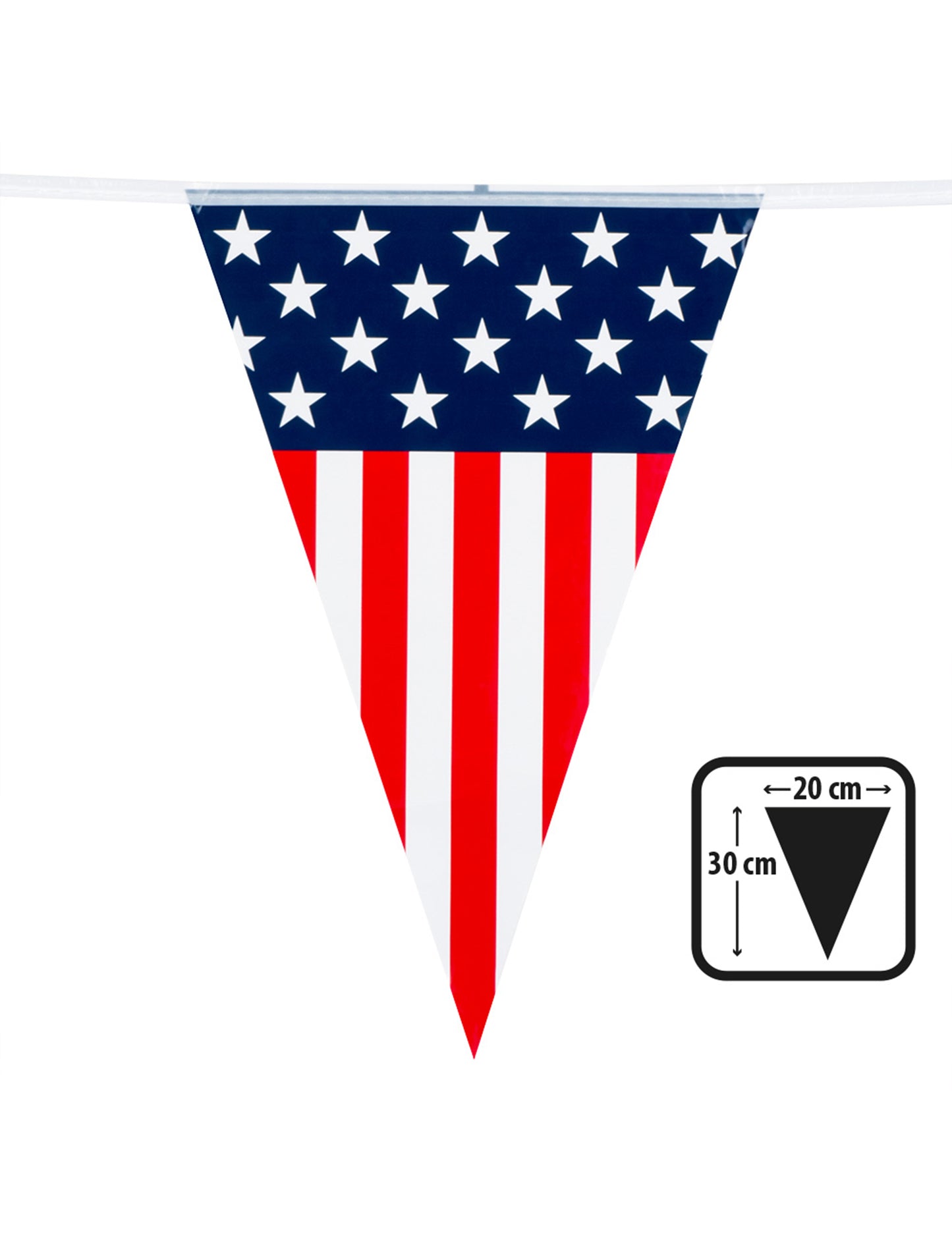 USA 6 m faxos koszorú