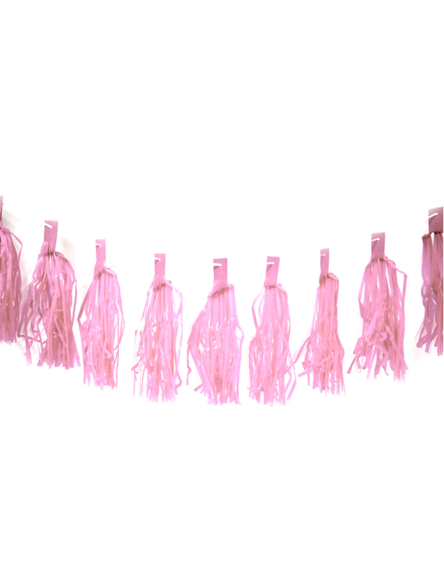 20 szirmú rózsaszín girland, 4 méteres, lány születésnapi dekoráció