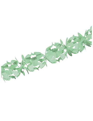 Víz zöld dekoráció Garland 600x18 cm