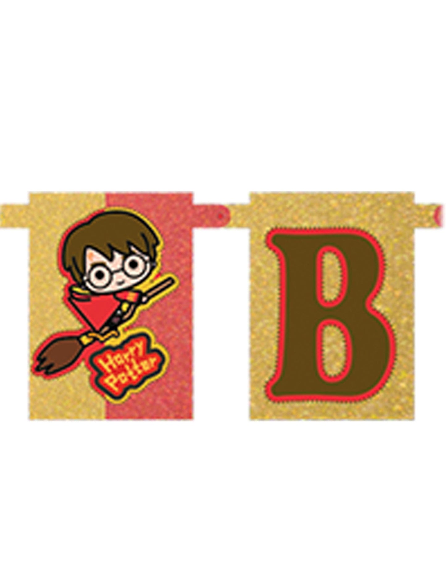 Boldog születésnapot Kawaii Harry Potter 180 cm -es karton karton Garland 180 cm