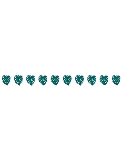 Elegáns trópusi karton Garland 200 x 15 cm