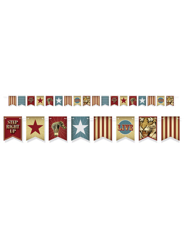 Vintage Cirque csípő Garland 3,6 m